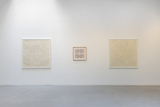 Installation view of Richard Wright at Camden Art Centre, 2025. Photo: Rob Harris