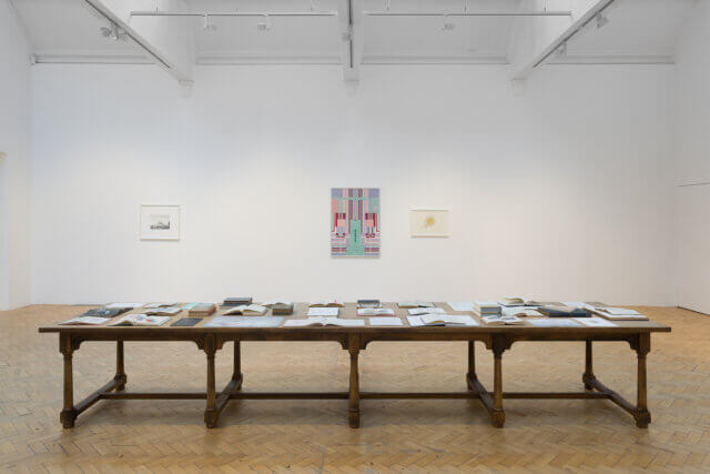 Installation view of Richard Wright at Camden Art Centre, 2025. Photo: Rob Harris