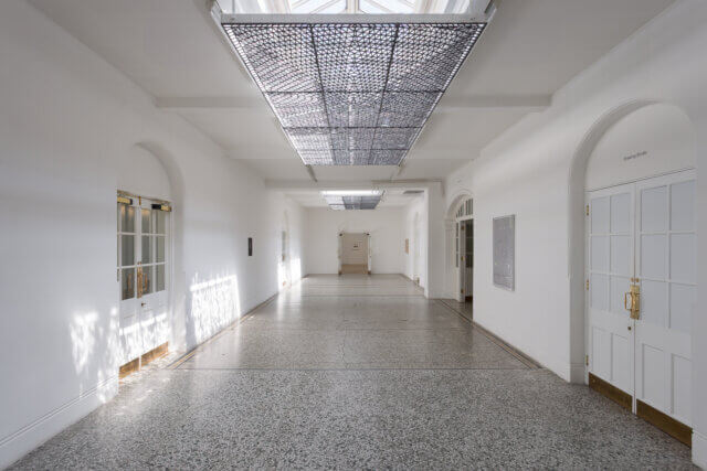 Installation view of Richard Wright at Camden Art Centre, 2025. Photo: Rob Harris