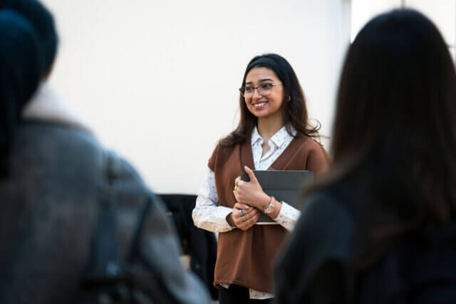 Volunteer-led tour at Camden Art Centre, 2025