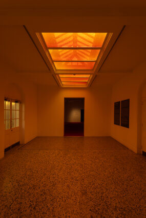 Installation view of Nat Faulkner, 'Strong water' at Camden Art Centre, 2026. Photo: Rob Harris