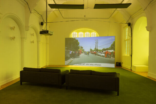 Installation view of Ain Bailey, 'The Jamaica Project' at Camden Art Centre, 2026. Photo Rob Harris