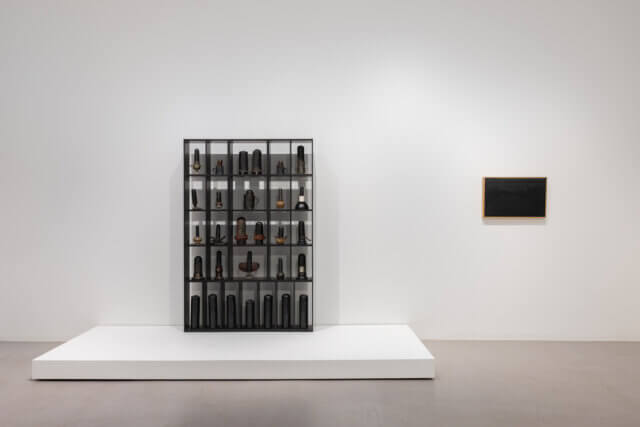 Installation view of Donald Locke, 'Resistant Forms' at Camden Art Centre, 2026. Photo Rob Harris