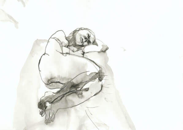 Life drawing by Orly Orbach