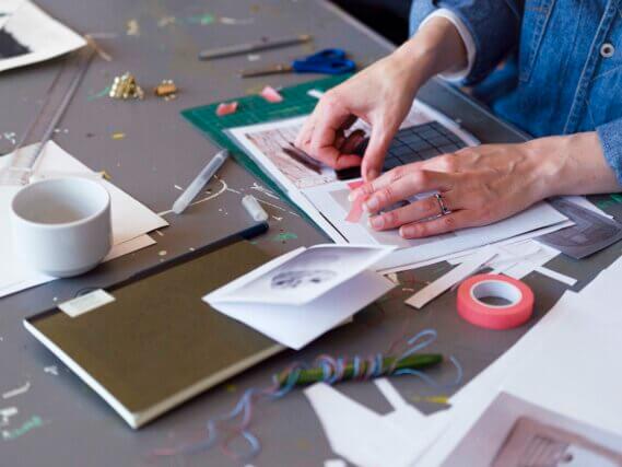 Book binding module, May 2026, Camden Art Centre.