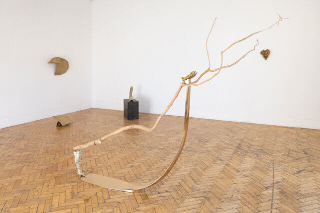Installation view, Liz Larner, A hard line to bend. Camden Art Centre, 2026. Photo Rob Harris.