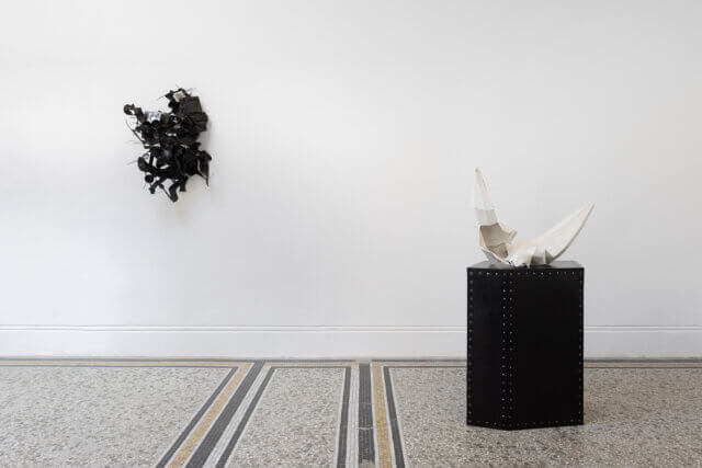Installation view, Liz Larner, A hard line to bend. Camden Art Centre, 2026. Photo Rob Harris.