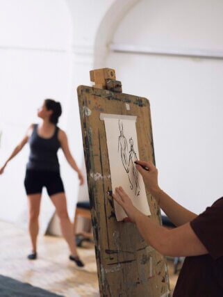 Life Drawing Course, 2026. Photo: Patrick Young.