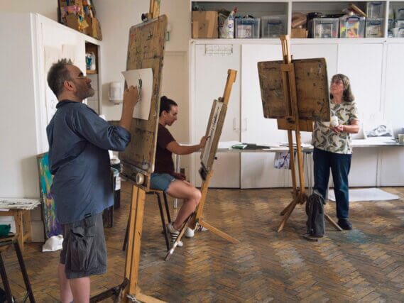 Life Drawing Course, 2026. Photo: Patrick Young.